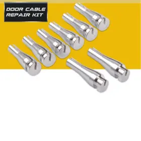 Qiren32 1540a Door Latch Lock Handle Cable Repair Kit 8 Ends For Ford E-series Van Truck F150
