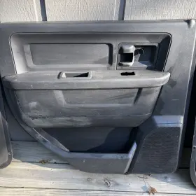 Ram 2190289 2013-2018 Dodge 1500 Crew Cab Rear Left Side Door Trim Panel Black Oem