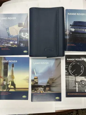 Range Rover Lrl185299101 2009 Sport L320 Owners Manual Book Booklet Guide Set With Case