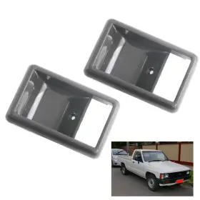S.pry A7gr 2 Set Interior Door Handle Bezel Cup For Toyota Hilux Ln50 Ln56 Pickup 1985 - 1987
