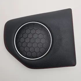 Scion 94257ca020 13-16 Fr-s Front Right Side Door Panel Speaker Trim Cover Red Stitching