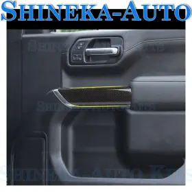 Shineka Shineka2025011756 For 2019 Chevy Silverado Gmc-sierra Car Door Panel Decor Trim Cover Shell Guard Shineka Shineka2025011756 For 2019 Chevy Silverado Gmc-sierra Car Door Panel Decor Trim Cover Shell Guard