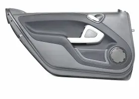 Smart A4517200170 W451 Fortwo 2013 Front Left Driver Side Interior Door Panel Black 12k
