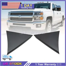 Soillar 25838246 For Gmc Sierra Chevrolet Silverado 07-14 Left&right Inside Mirror Triangle Cover