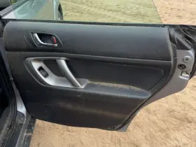 Subaru 64631ag03ajc 08-09 Legacy Outback Passenger Rear Door Trim Panel With Switches Back Black