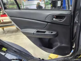 Subaru 94222fj131vh 13-14 Xv Crosstrek Rear Door Trim Panel Left Driver Side Black Leather