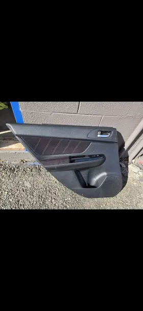 Subaru 94226va470vh 2018-2021 Wrx Sti Rear Driver Interior Door Panel Black/red Stitching Subaru 94226va470vh 2018-2021 Wrx Sti Rear Driver Interior Door Panel Black/red Stitching