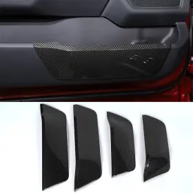Tesin Tesin20220704016 4x Carbon Fiber Door Storage Box Panel Trim Cover For Ford F150 2021-22 Interior Tesin Tesin20220704016 4x Carbon Fiber Door Storage Box Panel Trim Cover For Ford F150 2021-22 Interior