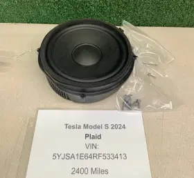 Tesla 1490040-00-b 2021-2024 Model X Front Passenger Door Audio Sound Speaker Woofer Oem