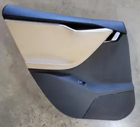 Tesla 205-89100xl 2014 S Drivers Lh Side Rear Trim Door Panel Oem Tesla 205-89100xl 2014 S Drivers Lh Side Rear Trim Door Panel Oem