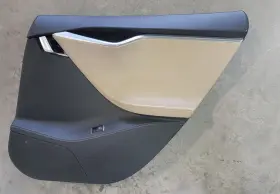 Tesla 205-89101xr 2014 S Passenger Rh Side Rear Door Trim Panel Oem
