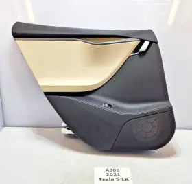 Tesla 6006133-38-m 12-20 Oem Model S Rear Left Driver Interior Door Card Trim Panel Leather Tesla 6006133-38-m 12-20 Oem Model S Rear Left Driver Interior Door Card Trim Panel Leather