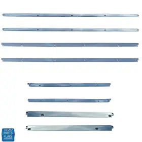 The Parts Place Inc. In10216n 66-67 Nova Front Door And Rear Quarter Trim Interior Panel Retainer Molding Set The Parts Place Inc. In10216n 66-67 Nova Front Door And Rear Quarter Trim Interior Panel Retainer Molding Set