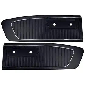 Tmi Dps10b Door Panel Standard Black Pair Mustang 1965 New Sale