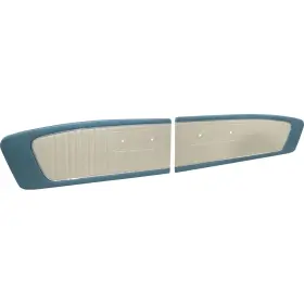 Tmi Products Tm70805060 1964-65 Mustang Standard Two-tone Door Panels Sierra Grain Turquoise/white