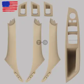 Topgearsltd 710414691816 Beige Inner Door Panel Handle Pull Trim Cover For 10-16 Bmw 5 Series F10 F11 Topgearsltd 710414691816 Beige Inner Door Panel Handle Pull Trim Cover For 10-16 Bmw 5 Series F10 F11
