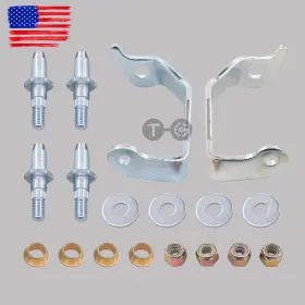 Topgearsltd Lsot00501 Pair 2 Door Hinge Pin And Bushing Kit Front Right Left For Cadillac Chevy Gmc Topgearsltd Lsot00501 Pair 2 Door Hinge Pin And Bushing Kit Front Right Left For Cadillac Chevy Gmc