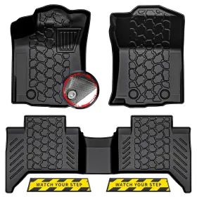 Torcia Tatac20-07 2018-2023 Toyota Tacoma Double Cab Floor Mats 3d Custom Fit All Weather Liners Torcia Tatac20-07 2018-2023 Toyota Tacoma Double Cab Floor Mats 3d Custom Fit All Weather Liners
