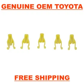 Toyota 304626138919 05 - 23 Tacoma Interior Dash Panel Trim Yellow Clip Qty 5 Oem New Toyota 304626138919 05 - 23 Tacoma Interior Dash Panel Trim Yellow Clip Qty 5 Oem New