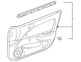Toyota 67610-02750-b0 Genuine Trim Panel Assembly Toyota 67610-02750-b0 Genuine Trim Panel Assembly