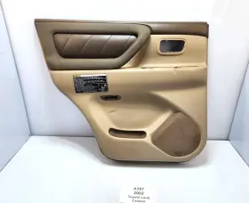 Toyota 67640-60550 98-02 Oem Land Cruiser J100 Rear Left Door Trim Panel Leather Note