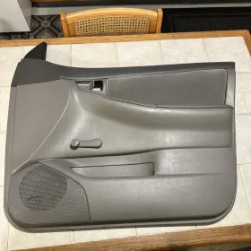 Toyota 67650-02360 2003-2008 Corolla Rh Passenger Door Panel Gray Manual Oem