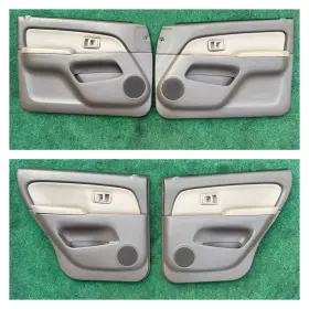 Toyota 67788-85010 1999-2002 4runner Door Panel Set Of 4 Tan/brown Leather Interior Trim Oem