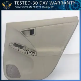 Toyota 69297x1b04 10-15 Prius Iii 1.8l L4 Dohc 16v Rear Right Side Interior Door Panel Oem