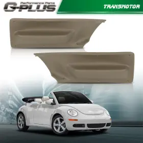 Transmotor2013 Tra542188 Fit For 03-10 Vw New Beetle Convertible Neutral Door Panel Insert Brown
