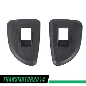 Transmotor2014 A-02etw4553abk Fit For 2009-2013 Chevy Silverado Sierra Ext Cab Rear Window Switch Bezels Lh Rh