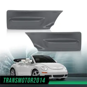 Transmotor2014 Tra785634 Neutral Door Panel Insert Gray Fit For 2003-2010 Vw Beetle Convertible