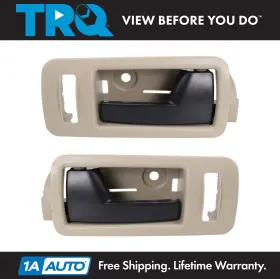 Trq Dha84632 Left And Right Interior Door Handle Set For 2010-2014 Ford Mustang