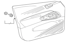 Volkswagen 11k-867-011-b-amx Genuine Door Trim Panel