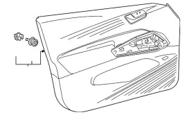 Volkswagen 11k-867-012-a-png Genuine Door Trim Panel