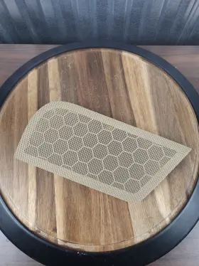 Volkswagen 3d4867149b 2004-2006 Vw Phaeton - Rear Left Door Speaker Grille / Cover Beige Oem Volkswagen 3d4867149b 2004-2006 Vw Phaeton - Rear Left Door Speaker Grille / Cover Beige Oem
