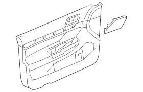 Volkswagen 5c7-867-011-q-hoq Genuine Door Trim Panel