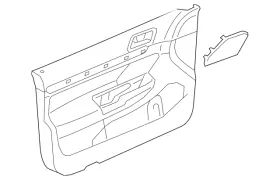 Volkswagen 5c7-867-012-n-hon Genuine Door Trim Panel