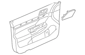 Volkswagen 5c7-867-012-p-aha Genuine Door Trim Panel Volkswagen 5c7-867-012-p-aha Genuine Door Trim Panel