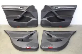 Volkswagen 5gm867011aqxsy Mk7 Vw Gti Cloth Door Panels Cards Doorcards Panel Set 4 Oem 2018-2021