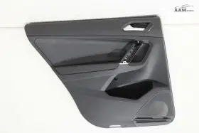 Volkswagen 5nn867211amaq 2018 Tiguan Rear Left Side Door Panel Trim Cover Schwarz Black Oem