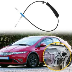 X Autohaux 72131snaa01 No.72131snaa01 Interior Front Door Handle Cable For Honda Civic 2006-2011