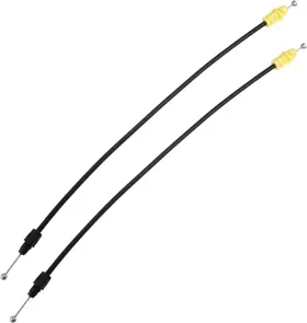 X Autohaux A22122300ux0019 2pcs Car Door Latch Release Cable For Chevrolet Silverado 1500
