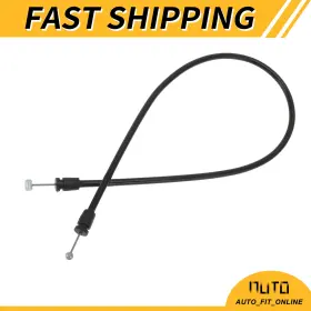 X Autohaux F37z10221a00a 24.4inch Front Left Or Right Door Latch Release Cable For Ford Ranger