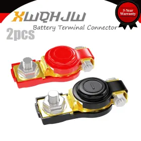 Xwqhjw Clip25 Car Battery Terminal Connectors 2pcs Quick Release Disconnect Positive Negative