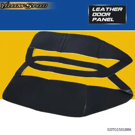 Yellowspeed Yew3548 Fit For 2005-2009 Ford Mustang Synthetic Leather Padded Door Panel Insert Cards