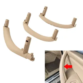 Yfoutlet 510001213861 Inner Interior Door Pull Handle Trim Cover For Bmw X5 X6 F15 F16 2014-18 Beige