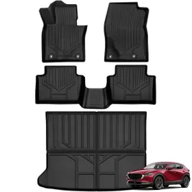 Yitamotor Mayimbuna9 30 In Black Floor Mats Compatible With Mazda Cx-30 2020-2026 2025