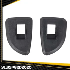 Ylwspeed20 V-02etw4553abk Fit For 09-13 Chevy Silverado Sierra Ext Cab Lh And Rh Rear Window Switch Bezels