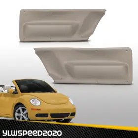 Ylwspeed20 Yl091302 Fit For 2003-2010 Vw New Beetle Convertible Neutral Door Panel Insert Beige
