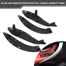 Zxmt Mk-cp-om-0618 4 Pcs For Bmw F30 F80 F31 Front Left And Right Inner Trim Door Pull Handle Black Zxmt Mk-cp-om-0618 4 Pcs For Bmw F30 F80 F31 Front Left And Right Inner Trim Door Pull Handle Black